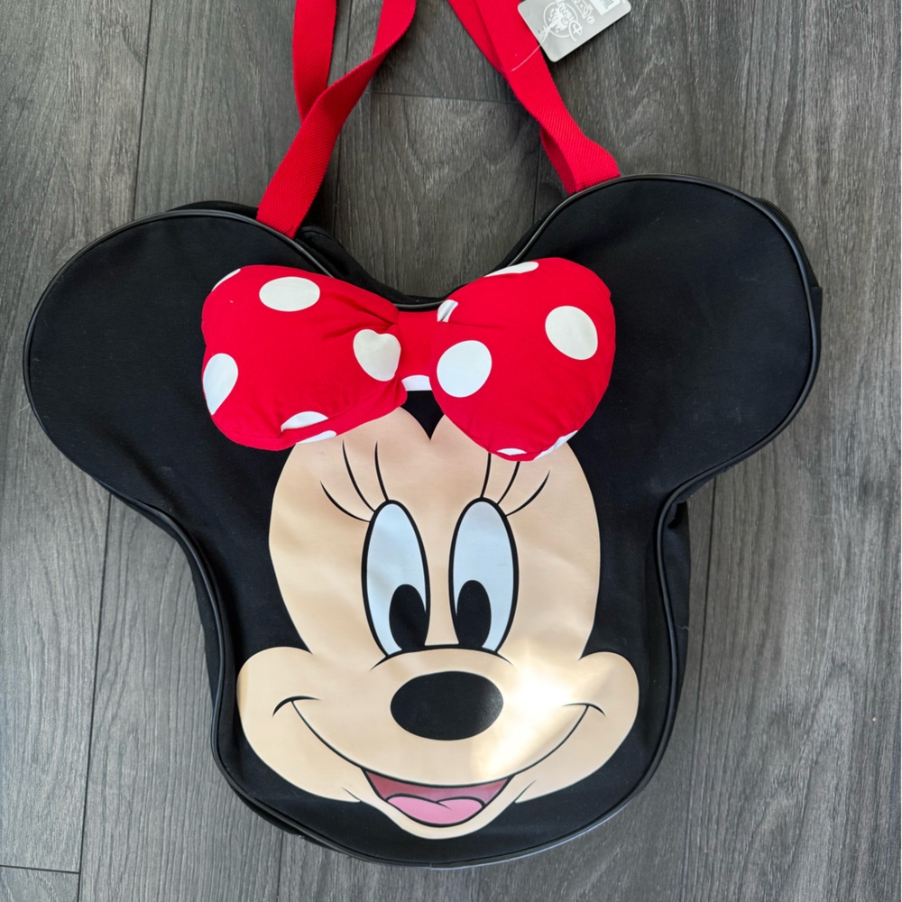 Minnie Mouse Tote with Red Bow (with tags)